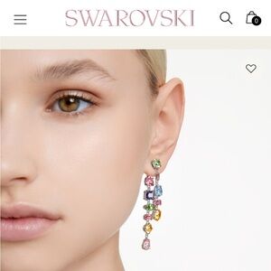 Swarovski Gema Drip earrings THEY ARE SO GORGEOUS AND IN GREAT CONDITION